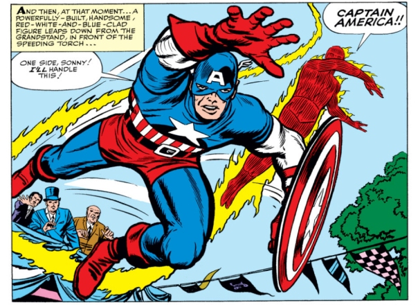 Captain-America-And-The-Human-Torch
