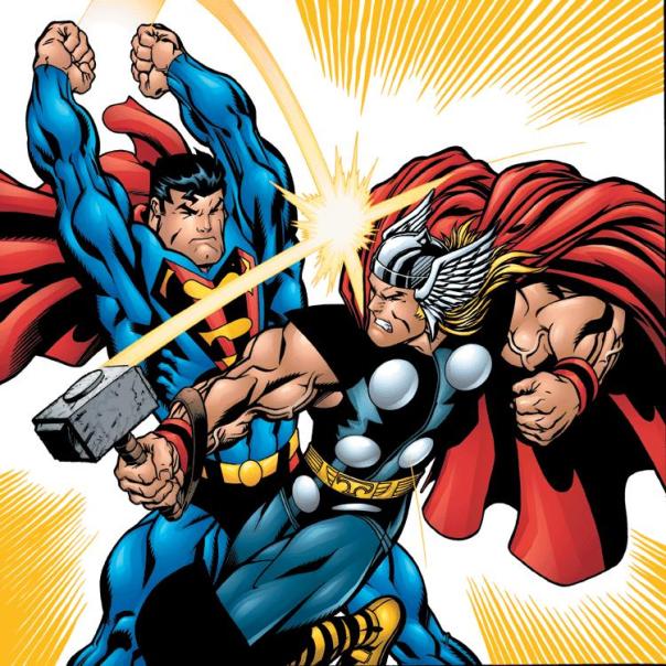 Superman_vs_Thor
